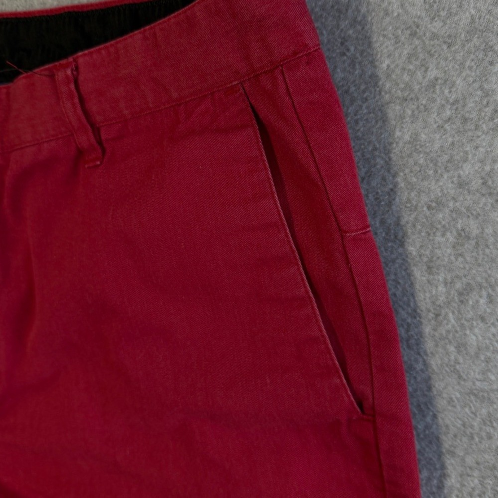 Volcom Vmonty Shorts Mens 38 Red Chino Skate A09313S2 - Picture 2 of 14
